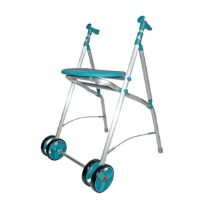 Andador rollator | Aluminio | Plegable | Esmeralda | Kamaleon